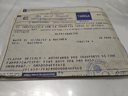Carta circolazione collezione - carta,